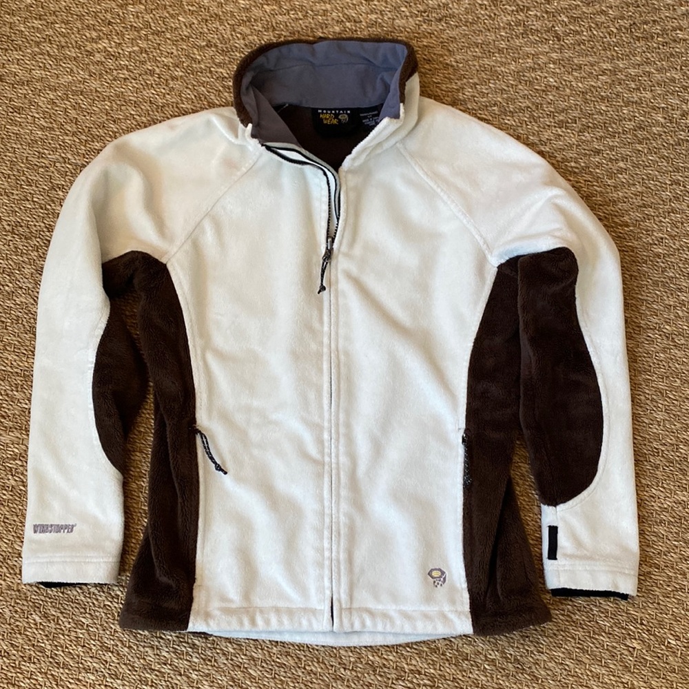 Mountain Hardwear womens size small full zip fleece GUC